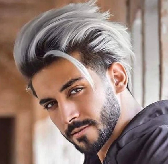 Hindu young hot hair short black man